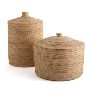 HNH1404-rattan laundry hamper basket (5)